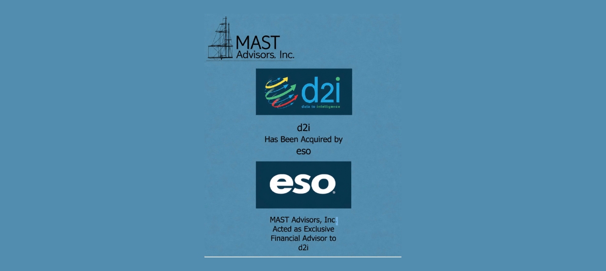 ESO Solutions d2i Transaction | MAST Advisors